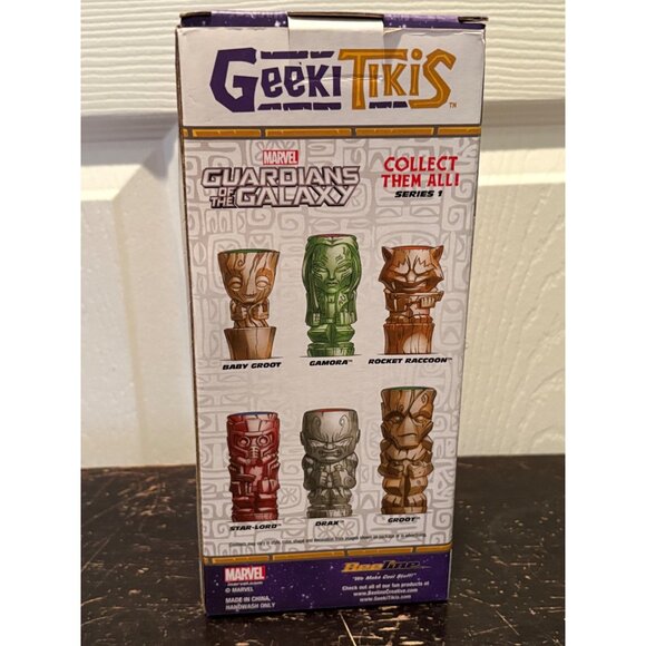 Marvel Guardians Of The Galaxy Geeki Tikis Star-Lord Ceramic Tiki Mug Goblet - Picture 3 of 6